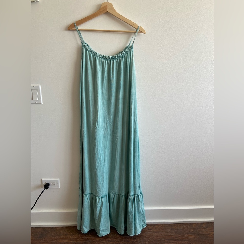 Blue summer dress